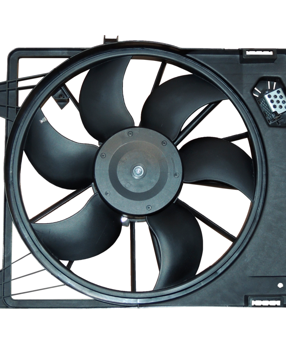 Motoventilador completo Renault Logan 1.4 1.6/ Sandero con aire acondicionado