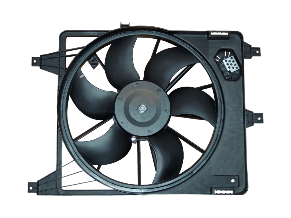 Motoventilador completo Renault Logan 1.4 1.6/ Sandero con aire acondicionado