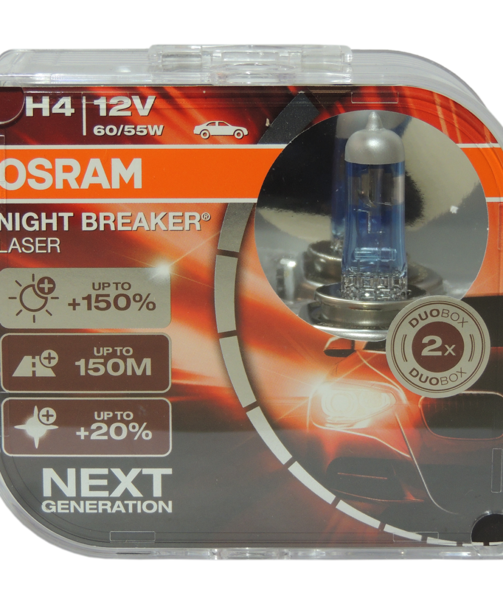 Bombillo H4 (150%) night breaker laser (cajax2)