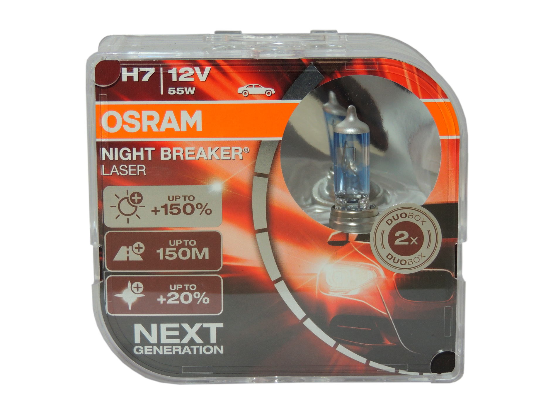Bombillo osram H7 (150%) night breaker laser (cajax2)