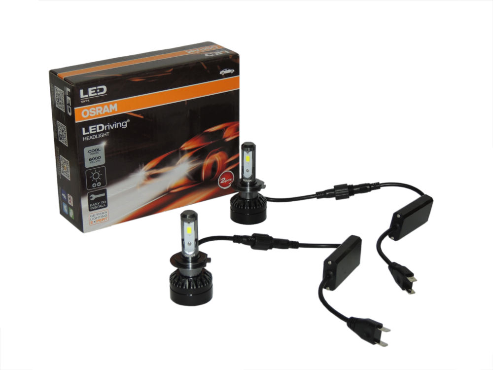 Kit bombillos osram led H7 12V 6000K